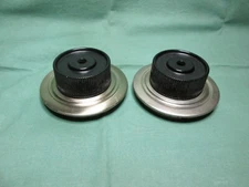 A pair NAB HUB Adapters For Ampex