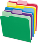 New Listing84370 File Folders with Erasable Tabs, 1/3 Cut Top Tab, Letter, Assorted (Pack o