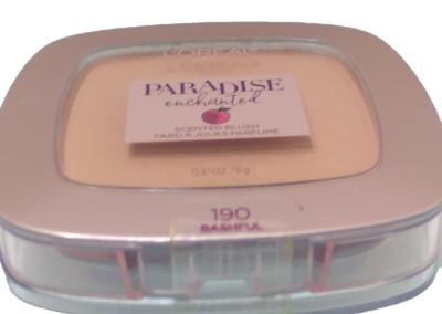 Loreal Paradise Enchanted Scented Blush #190 BASHFUL (New / Sealed)