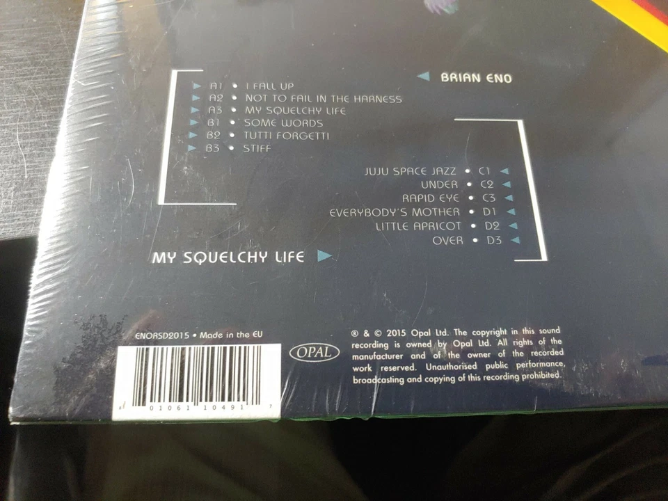 Brian Eno My Squelchy Life 2LP Record Store Day 2015 NEW RSD OOP Sealed - Image 4 of 4