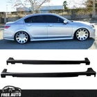 FIT FOR 2008-2012 HONDA ACCORD 4DOOR OE STYLE SIDE SKIRTS PP