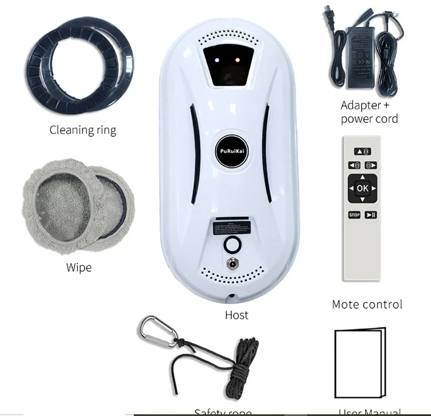 Robot Vacuum Window Cleaner, used once.