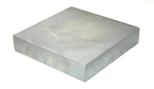 4" Double Sided Steel Dapping Bench Block With 3" Groove & Rubber Base - Picture 3 of 3