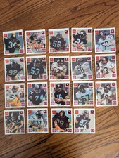 1986 McDonald's NFL Pittsburgh Steelers lot of 19 No Tabs NM condition