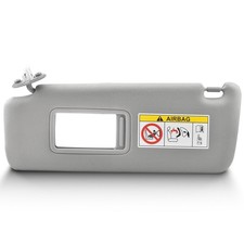 Sun Visor Gray Driver Side Compatible with 2009-2023 Toyota Land Cruiser Prad...