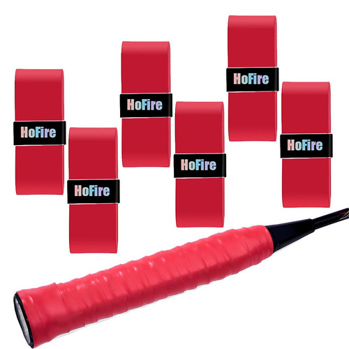 HoFire Tennis Racket Grip Tape - 6-Pack Dry Tennis Overgrip Grip Tape - Ultra...