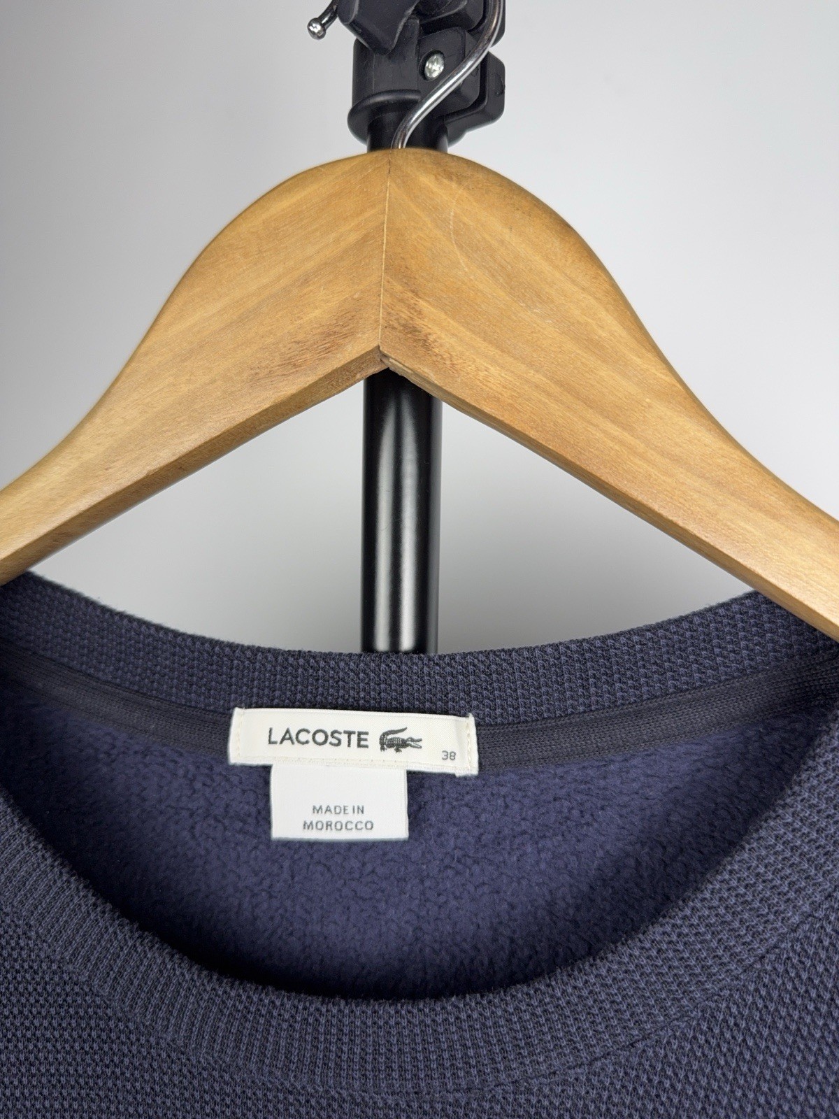 Luxury 00s Lacoste Navy Knit Long Sleeve Dress Women’s 38 / S Size thumbnail 4