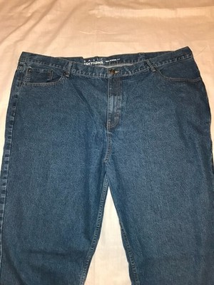 Mens Vintage Basic Editions Relaxed  Denim Jeans Kmart Brand Cotton 46 X 29 NWT