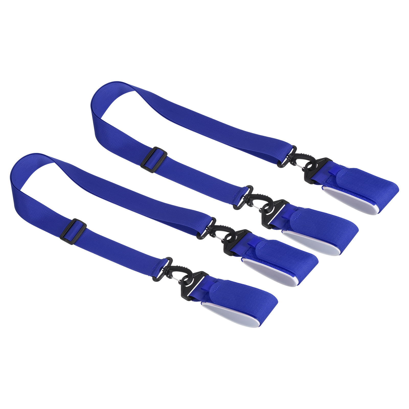 SALOMON 140cmx3 8cm Cinghia da Sci Porta Palo 2 Set Cinghia Porta Sci Blu