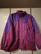 Herren Skijacke, Marke K2,  mehrfarbig,  pink/lila/rot, mit Stickerei, Größe 56