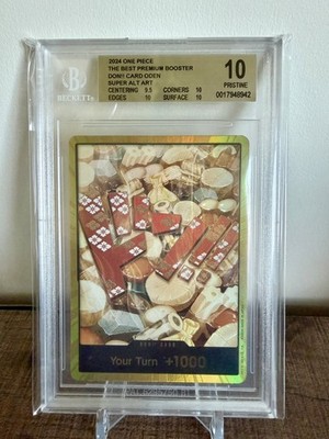 BGS 10 One Piece PRB01 Don!! Card Kozuki Oden - English - The Best - Graded