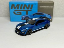 Mini GT 1:64 Ford Mustang Shelby GT500 Ford Performance Blue #268 Opened