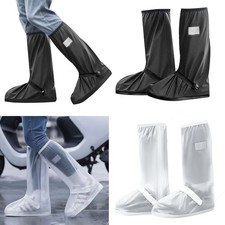 Anti-Slip Waterproof Rain Shoe Covers Reusable Overshoes Protector for Men Women