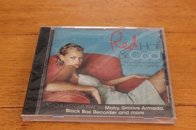 Red Hot & Cool CD Promo Sealed 10 Chilled Out Tracks Moby Groove Armada Da Lata