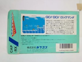 Rockman 1 Megaman Nintendo Famicom Japan Import Free shipping FedEx DHL CAP-RX