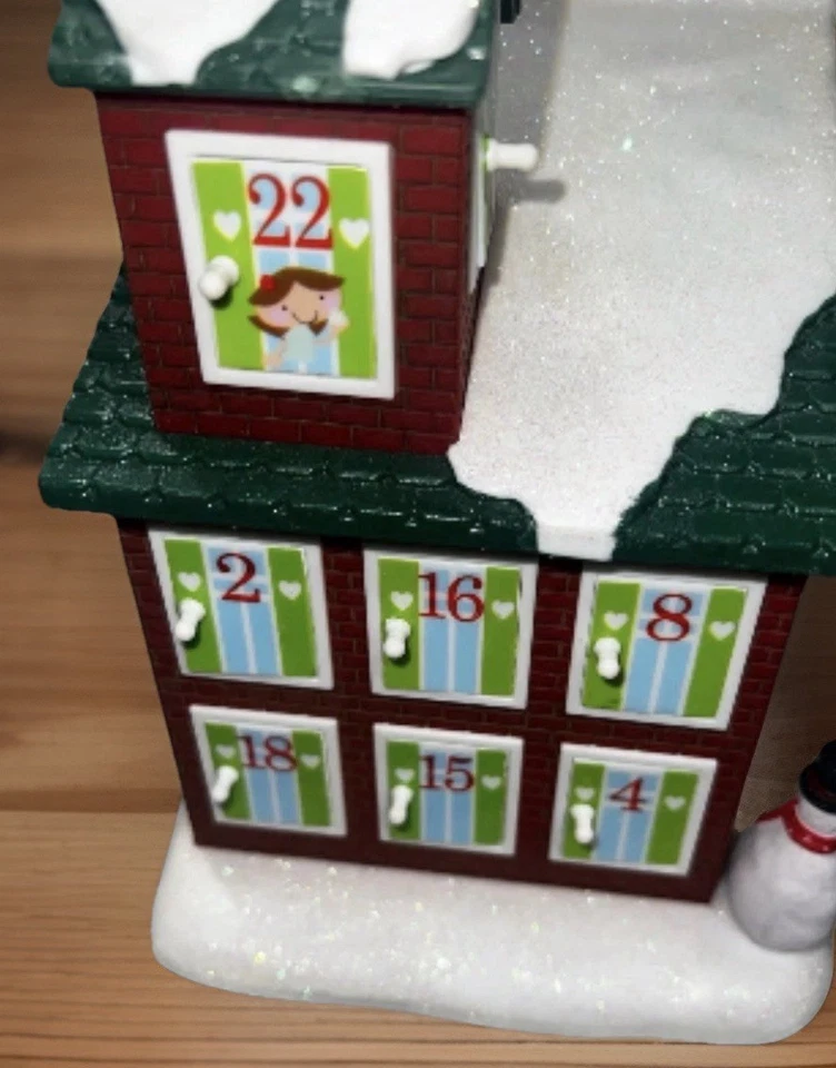 Canções musicais iluminadas Avon 2011 contagem regressiva para o Natal Advent House - Imagem 4 de 4