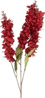 Clayre & Eef 6PL0398R Dekoration Zweig Mit Blumen 8X6X85 Cm Rot