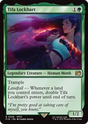 MTG Tifa Lockhart 206 FINAL FANTASY Magic