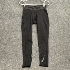 Nike Pro Dri-FIT Compression Tights Men  s Sz M Black Athletic Pants 929711-010