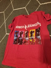 Boys Power Rangers Medium Shirt