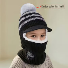 Balaclava Mask Hat - Full Face  Neck Protection, Half-Face/Full-Face Options