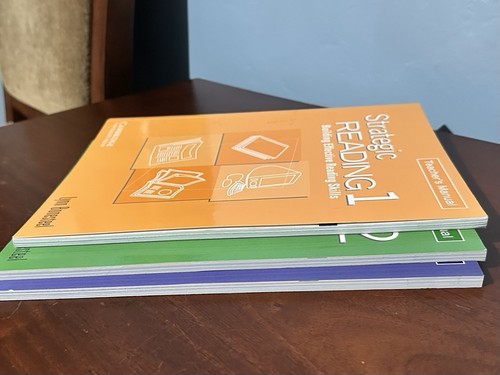 Lot of 3 Strategic Reading Teachers Manuals Vol 1 2 3 Bonesteel Skills English - Picture 8 of 22