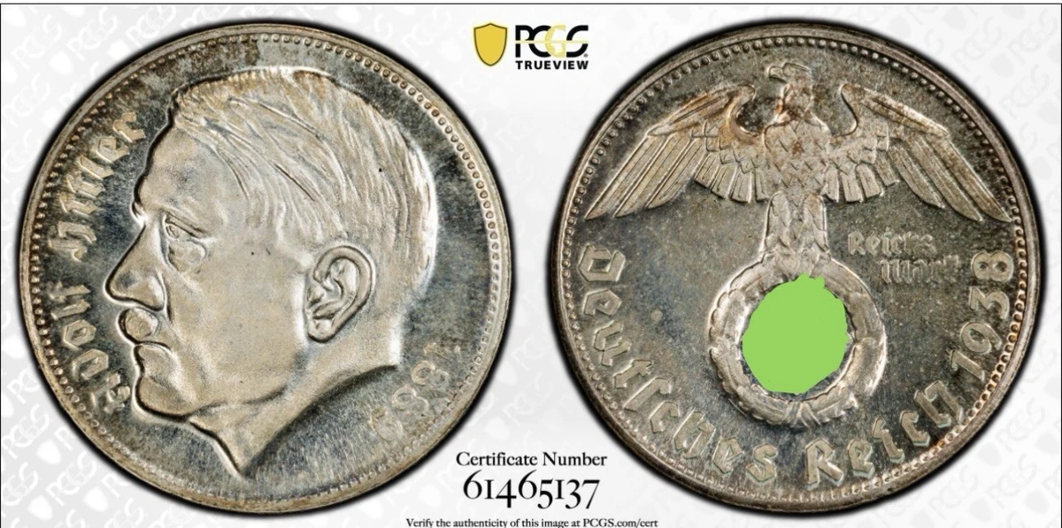 Uncirculated Silver 1938 Year German Coins for sale | eBay