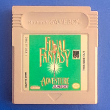 Final Fantasy Adventure - Nintendo Game Boy - Tested/Works/New Battery