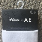 Disney American Eagle Mickey Mouse Friends Socks Adult One Size Classic White AE — photo 3