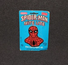 Spider-Man 1977 Night Light Nite-Lite Face Cadence Marvel Super-Heroes MOC B