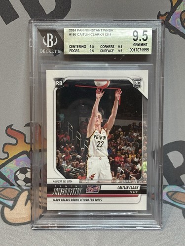 2024 Panini Instant WNBA Caitlin Clark #186 card