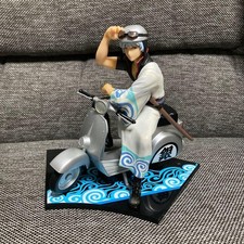 Gintama Ichiban Kuji A Prize Gintoki Figure w/ Motorcycle Base