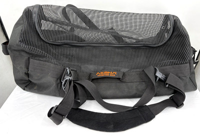 AKONA Adventure Gear Boat Mesh Duffel Scuba Snorkeling Gear Bag Black AKB514