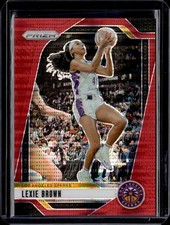 2024 Prizm WNBA #110 Lexie Brown Red Pulsar Prizm /299 Sparks (57A)
