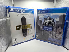 PS4 Game Bundle OlliOlli Epic Combo Project Highrise Architects Edition New