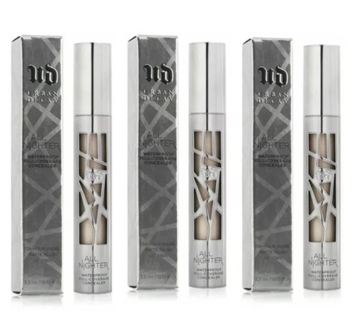3x URBAN DECAY All Nighter Waterproof Full Coverage Concealer FAIR NEUTRAL Boxed - Picture 1 of 3