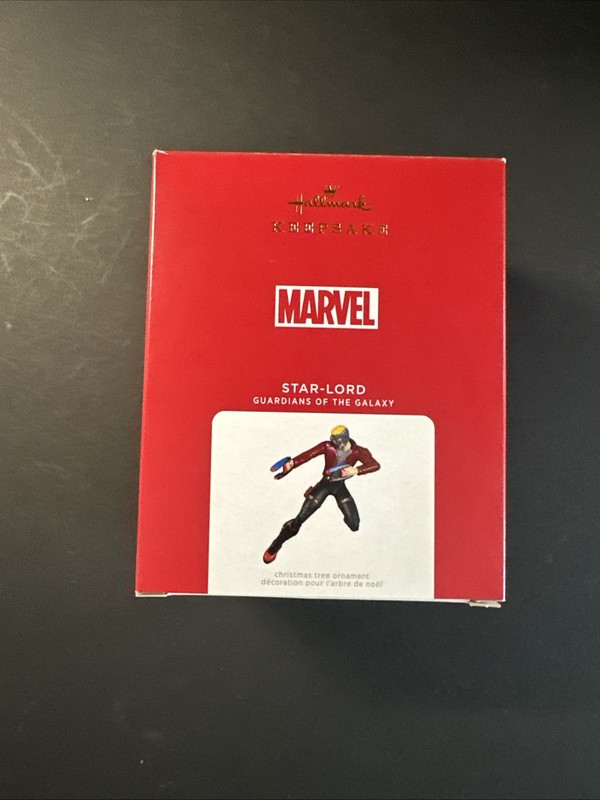 NEW Star-lord Hallmark Keepsake Marvel Guardians Galaxy Christmas Ornament