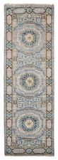 2'8" x 7'11" Vintage Hand-knotted Runner Rug Traditional Oriental Wool Carpet