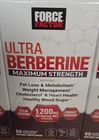 Force Factor Ultra Berberine Maximum Strength/60 vegetable capsules