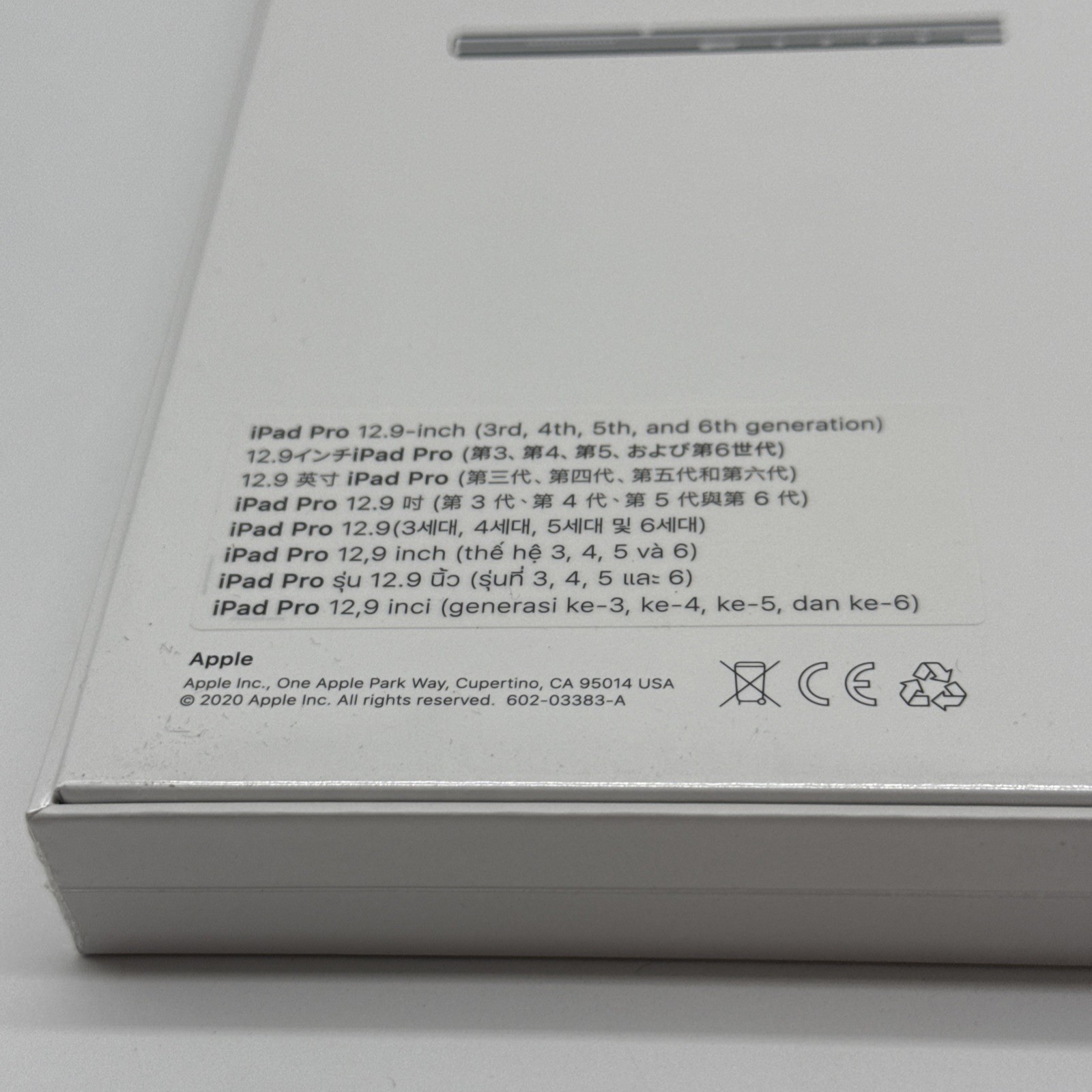 GENUINE APPLE IPAD PRO 12.9 3RD 4TH 5TH & 6TH GEN / AIR 13" SMART KEYBOARD FOLIO