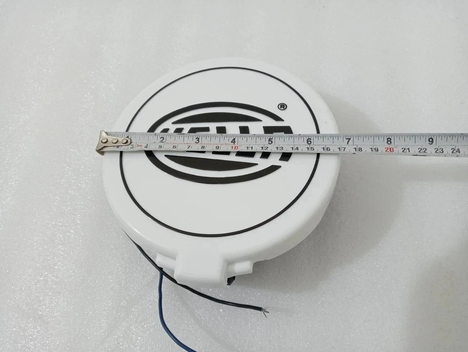 Pair Hella Comet 500 Driving Lamp White Spot Light With Cover Universal FIT Foto 4 de 4