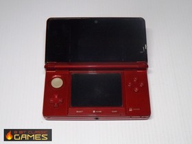 Nintendo 3DS System - Red  - FAST SHIPPING! -  124a