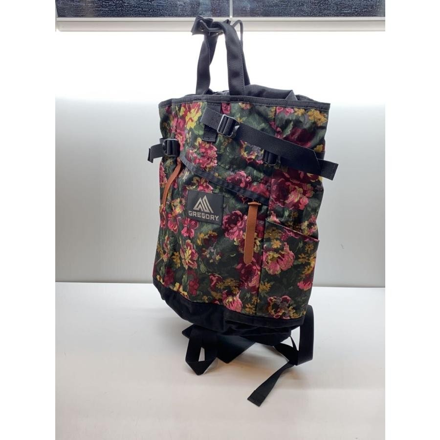 Gregory Backpack Polyester Multicolor Floral Patt… - image 2