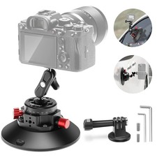 NEEWER 6" Suction Cup Camera Mount Magic Arm for Action Cam Phone 360 Rotation