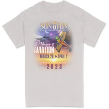 NEW SUN 'n FUN The Magic of Aviation 2023 T-Shirt