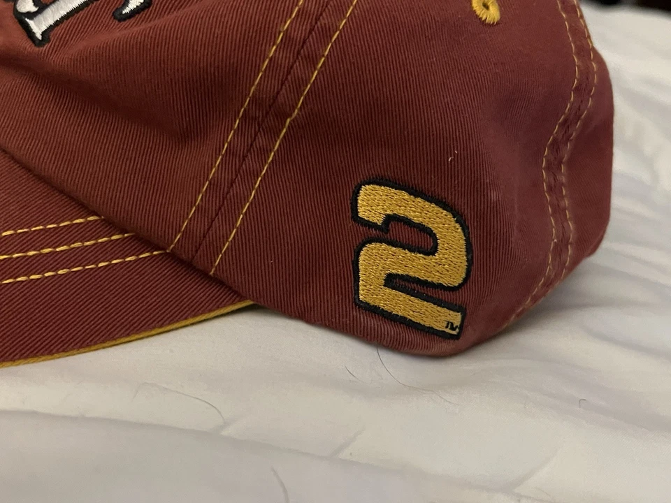 Boné chapéu Clint Bowyer BB&T 07 02 RCR bandeira quadriculada esportes NASCAR listrado - Imagem 2 de 4