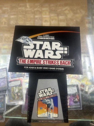 Star Wars: The Empire Strikes Back (Atari 2600) w/Manual