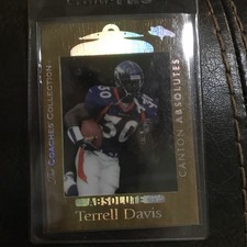 1998 Terrell Davis Canton Absolute Sp /500