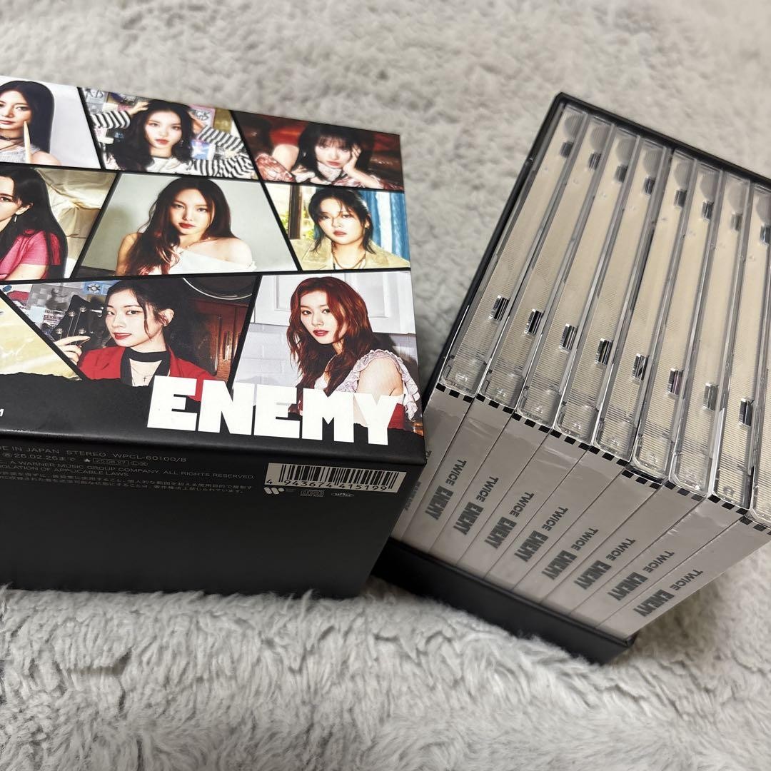 K-POP・アジア TWICE ENEMY Anniversary Collection BOX TWICE ENEMY Anniversary collection BOX TWICE JAPAN 6th ALBUM
