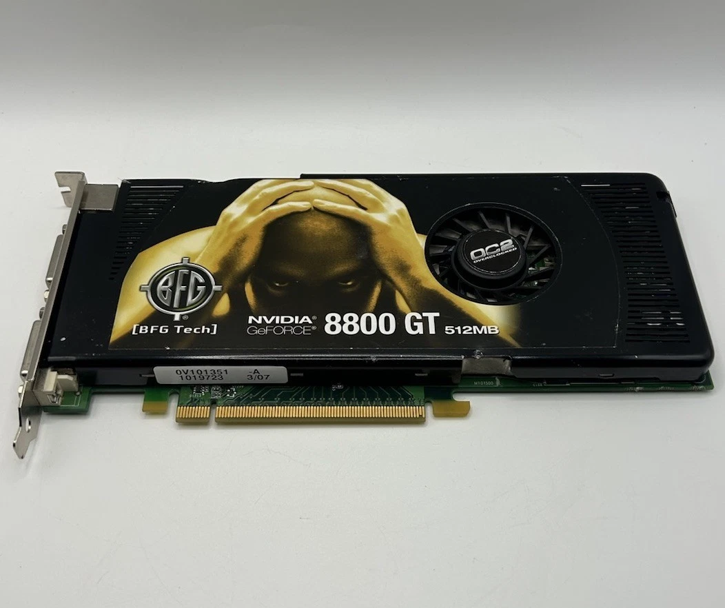 NVIDIA GeForce 8800 GT NVIDIA 512 MB Memory Computer Graphics